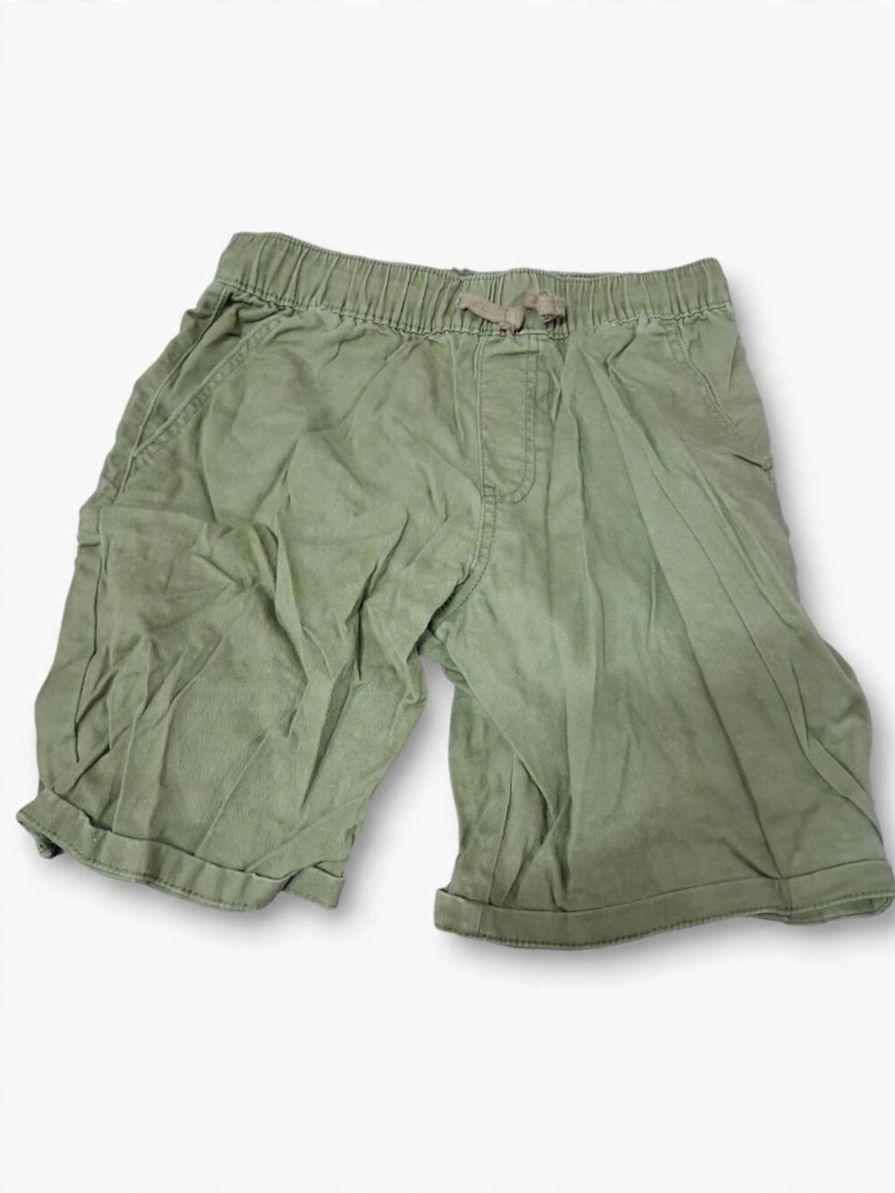 Thereabouts Khaki Olive Drawstring Shorts Size M